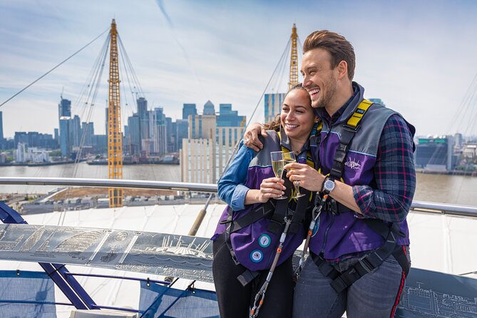 Up at The O2: Daytime Climb with Guided Tour with Panoramic Views - The climb itself: steep start, then London opens up