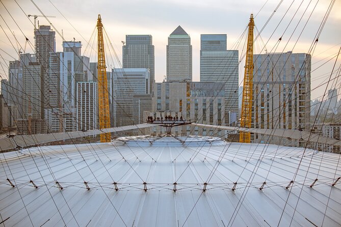 Up at The O2: Daytime Climb with Guided Tour with Panoramic Views - 360-degree views from 52 meters, north and south of the Thames