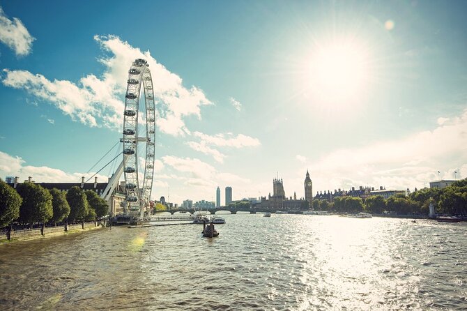 Vintage London Bus Tour Including Cruise with London Eye Option - London Eye upgrade: fast entry, a shared capsule, and 360-degree views