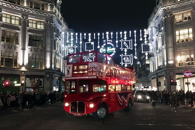 Vintage Top Deck London Christmas Lights Tour - What You Get on This Vintage Top Deck Christmas Lights Tour