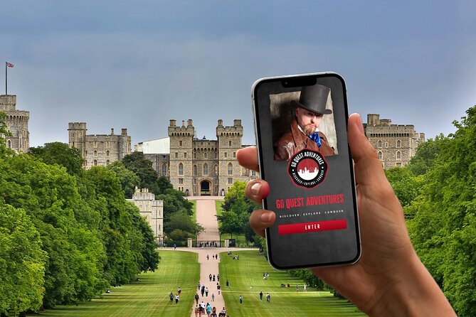 Windsor: Self Guided Walking Tour & Interactive Treasure Hunt - The River Thames Stretch: Swans, Gardens, and Ghost-Story Mood