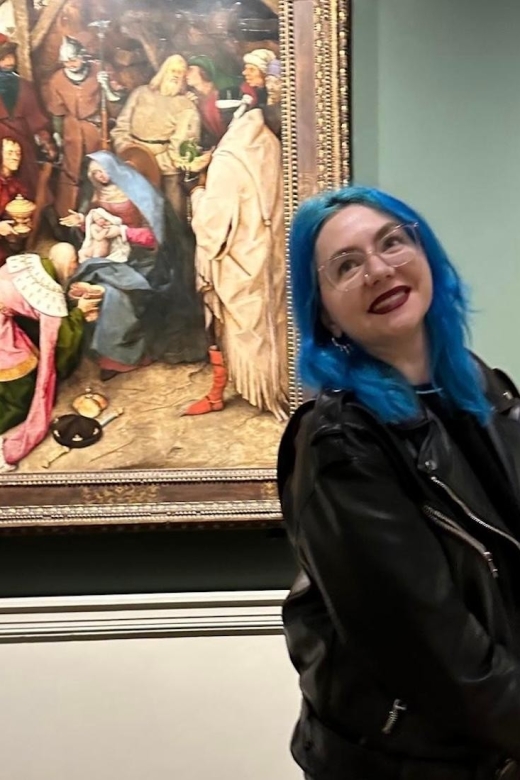 Women in art - National Gallery - Leonardo da Vinci’s Madonna of the Rocks, women as sacred center stage