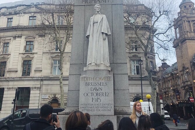 Women Of Westminster Walking Tour - How the route works from Cranbourn Street to Parliament Square